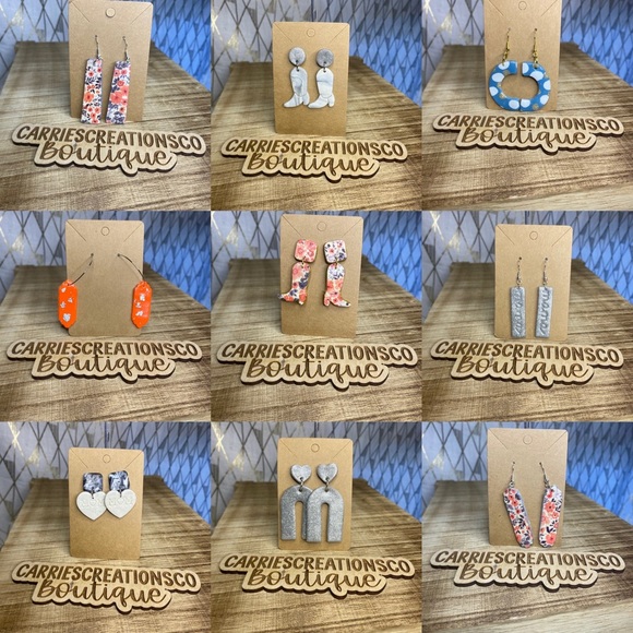 Five mystery pair of earrings - Picture 8 of 11